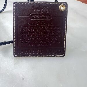 Coach Creed bag charm